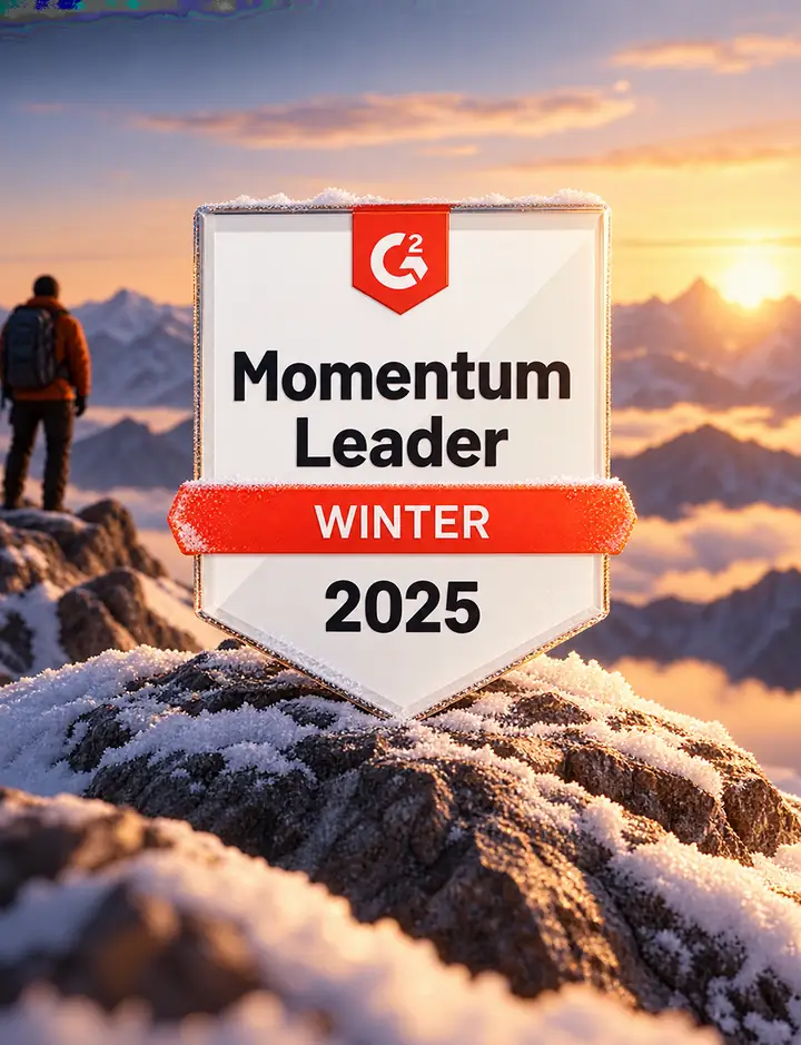G2 Momentum Leader badge
