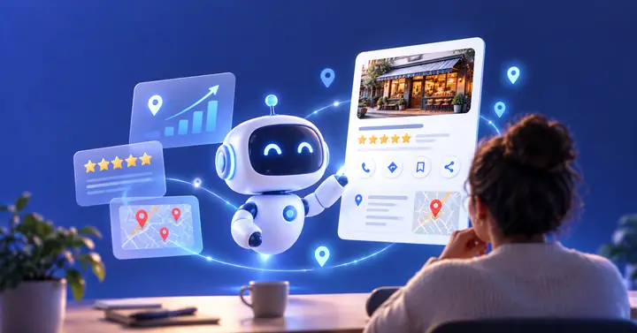 Localo AI Agent article illustration for Google Business Profile optimization