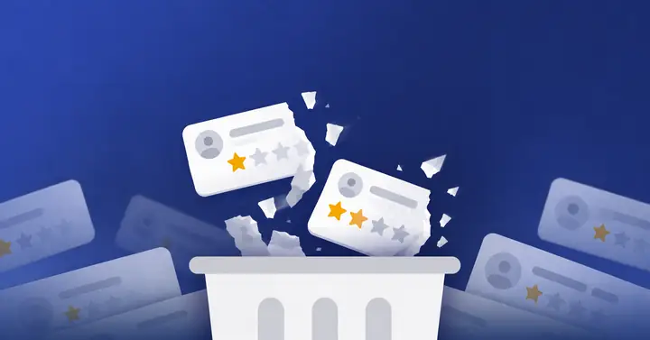 Research illustration about deleted Google reviews