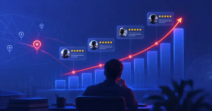 Research illustration about Google review velocity