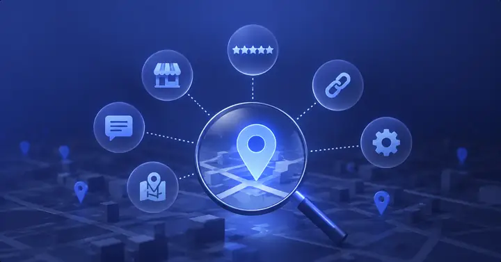 Research illustration about local SEO ranking factors